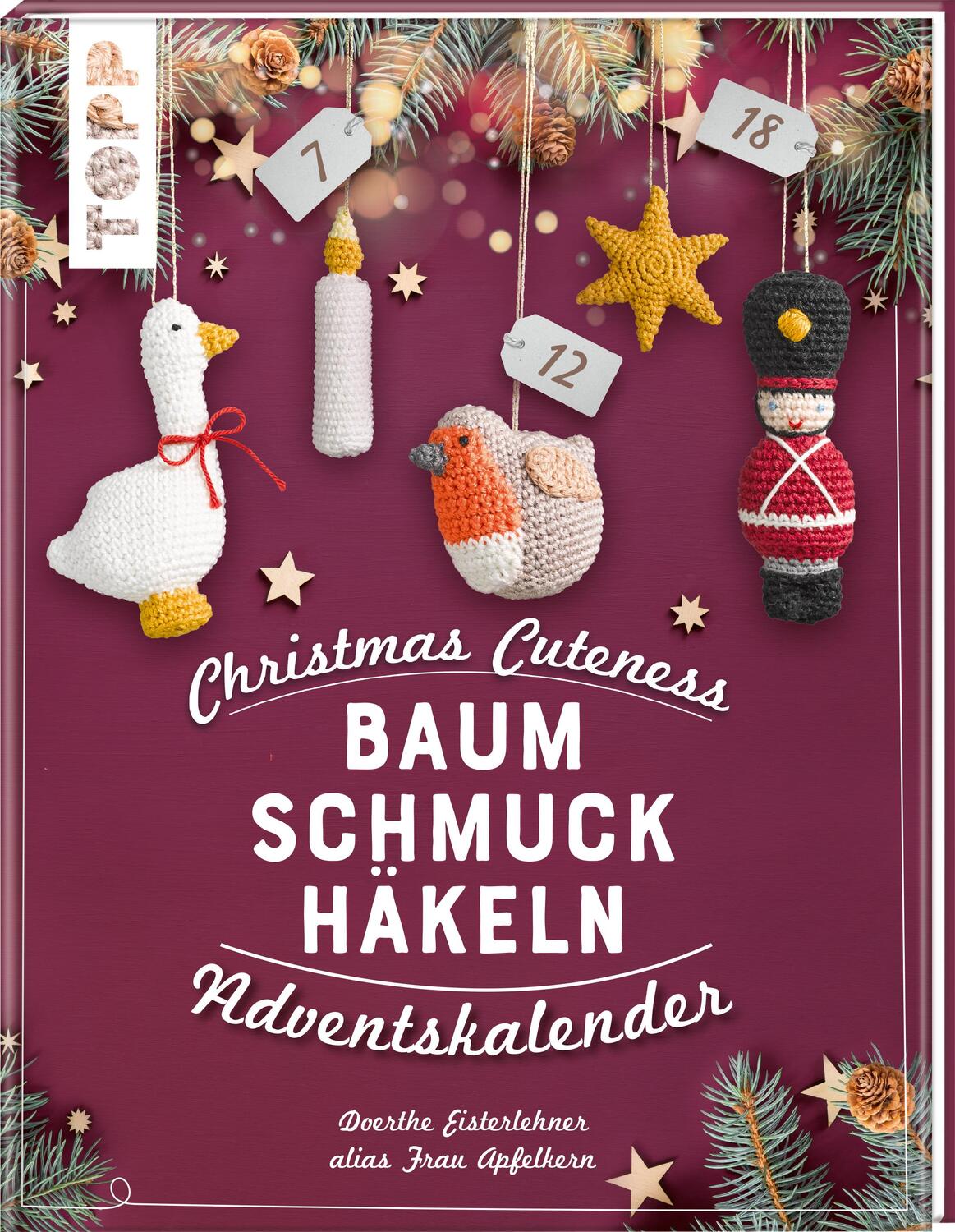 Cover: 9783735870483 | Christmas Cuteness. Baumschmuck häkeln - Adventskalender | Buch | 2023