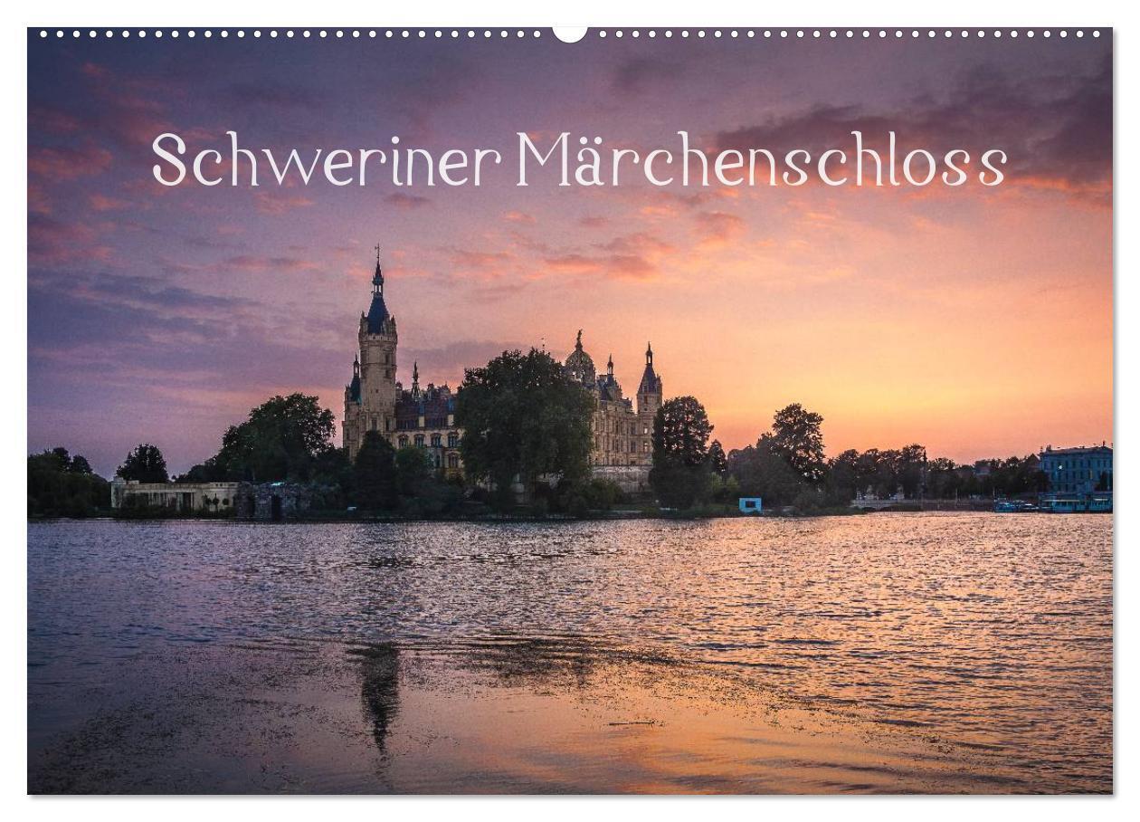 Cover: 9783383443138 | Schweriner Märchenschloss (Wandkalender 2024 DIN A2 quer), CALVENDO...