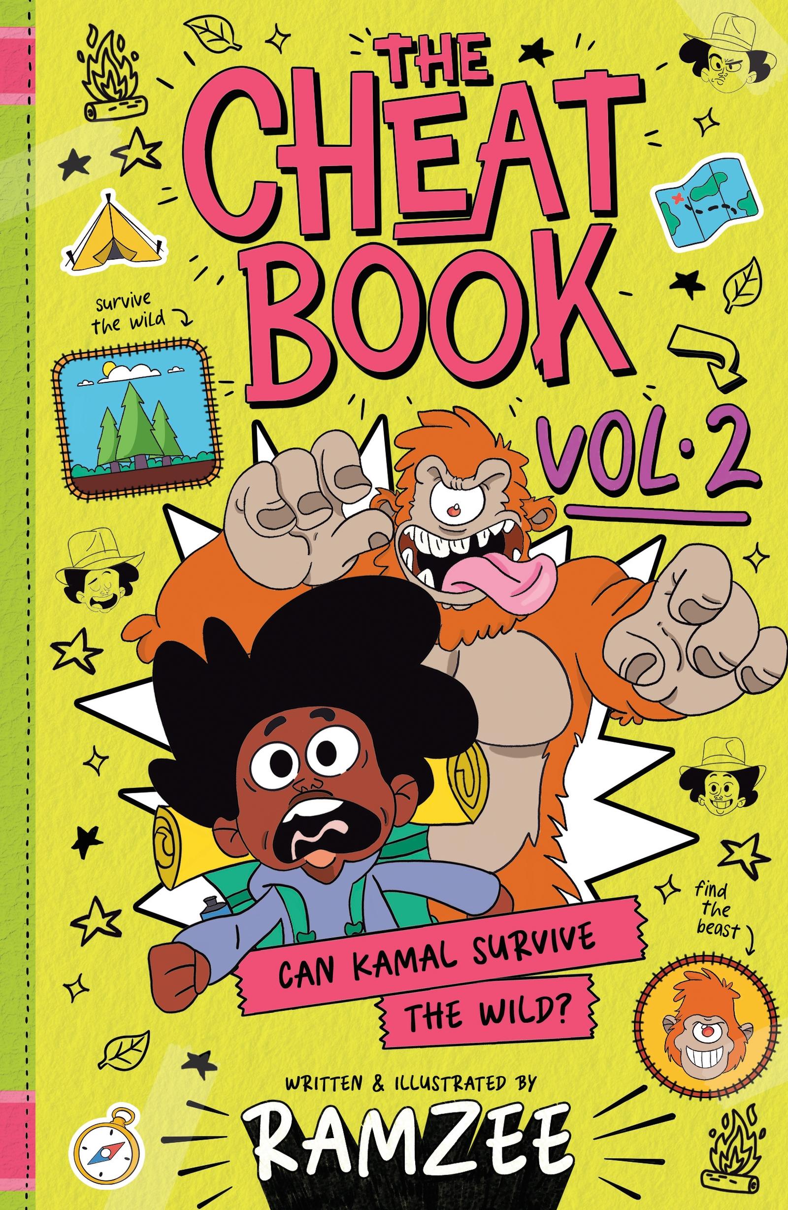 Cover: 9781444973419 | The Cheat Book (vol.2) | Can Kamal survive the wild? | Ramzee | Buch