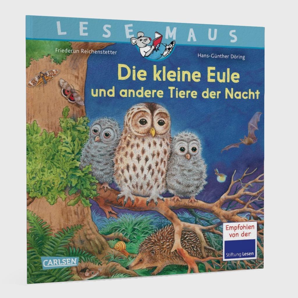 Bild: 9783551083265 | LESEMAUS 174: Die kleine Eule und andere Tiere der Nacht | Taschenbuch