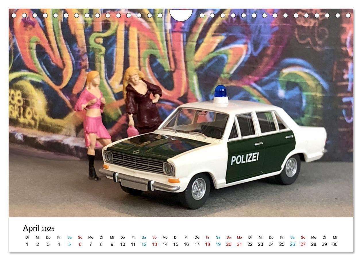 Bild: 9783435021321 | Polizeimodelle im Einsatz (Wandkalender 2025 DIN A4 quer), CALVENDO...