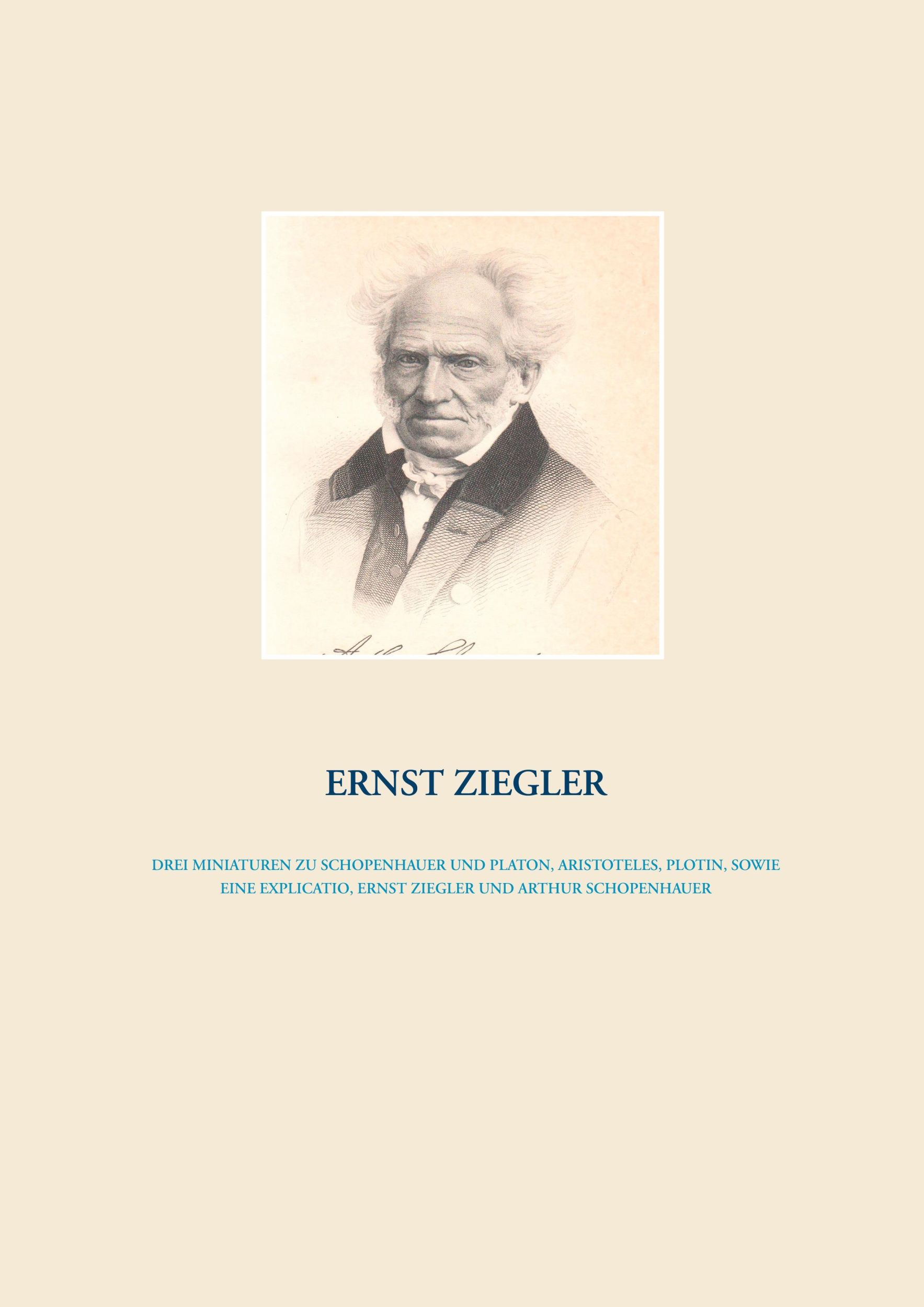 Cover: 9783751984935 | Drei Miniaturen zu Schopenhauer und Platon, Aristoteles, Plotin,...