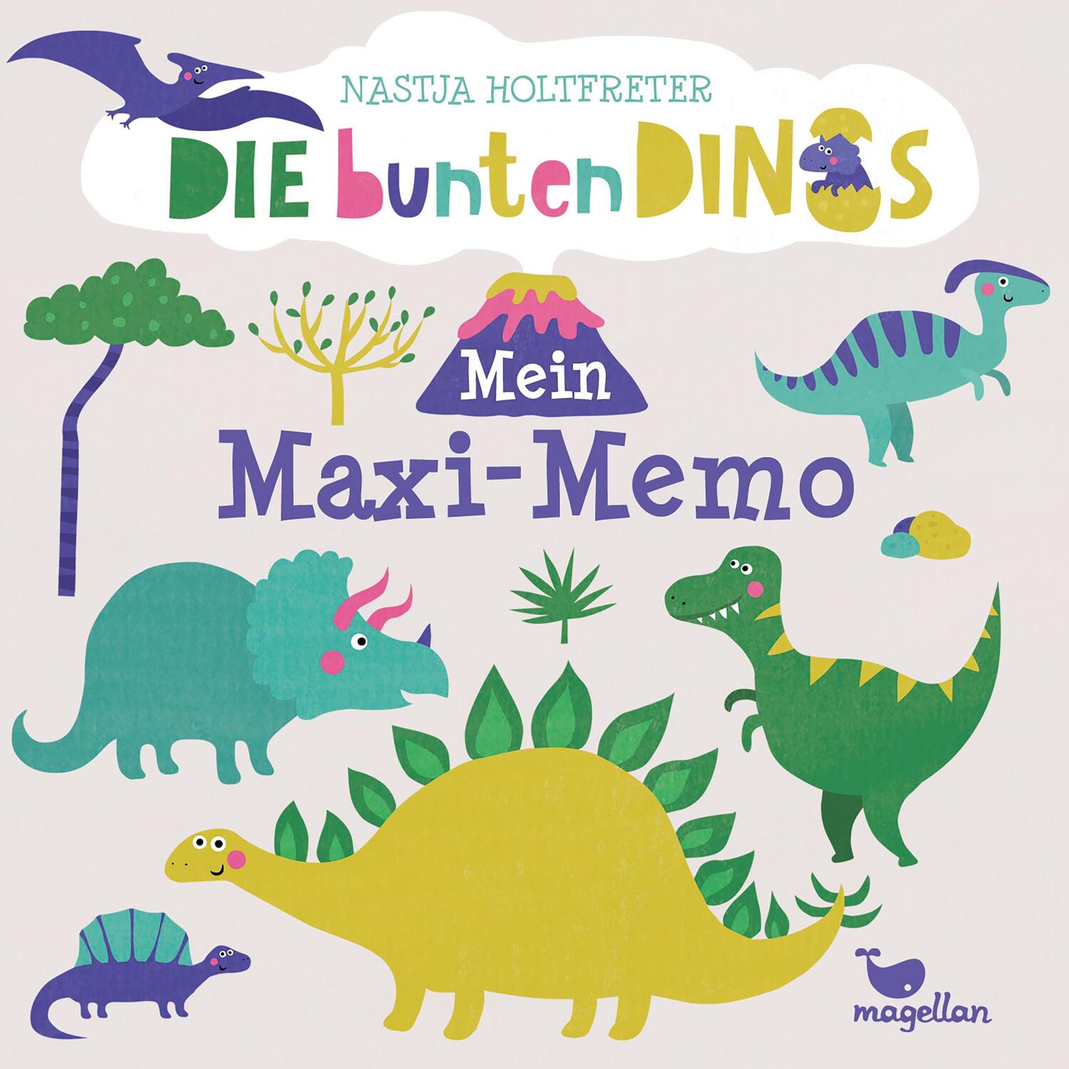 Cover: 4280000943200 | Die bunten Dinos - Mein Maxi-Memo | Spiel | Bunte Welt | Deutsch