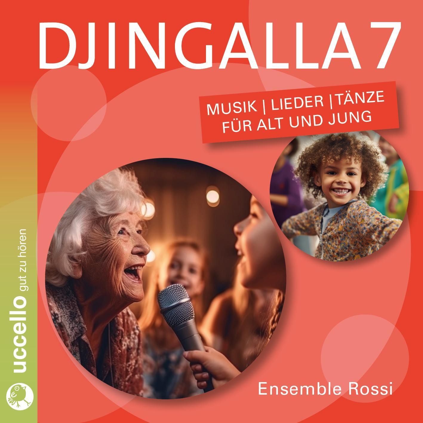 Cover: 9783937337678 | Djingalla7 | Musik Lieder Tänze für ALT und JUNG | Audio-CD | 60 Min.