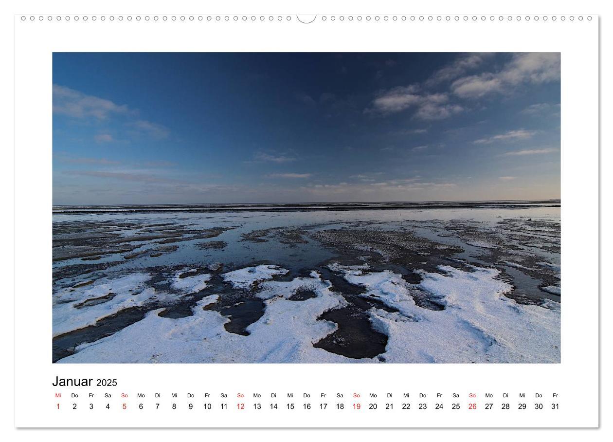 Bild: 9783435616879 | Sylt - Tage am Meer (Wandkalender 2025 DIN A2 quer), CALVENDO...