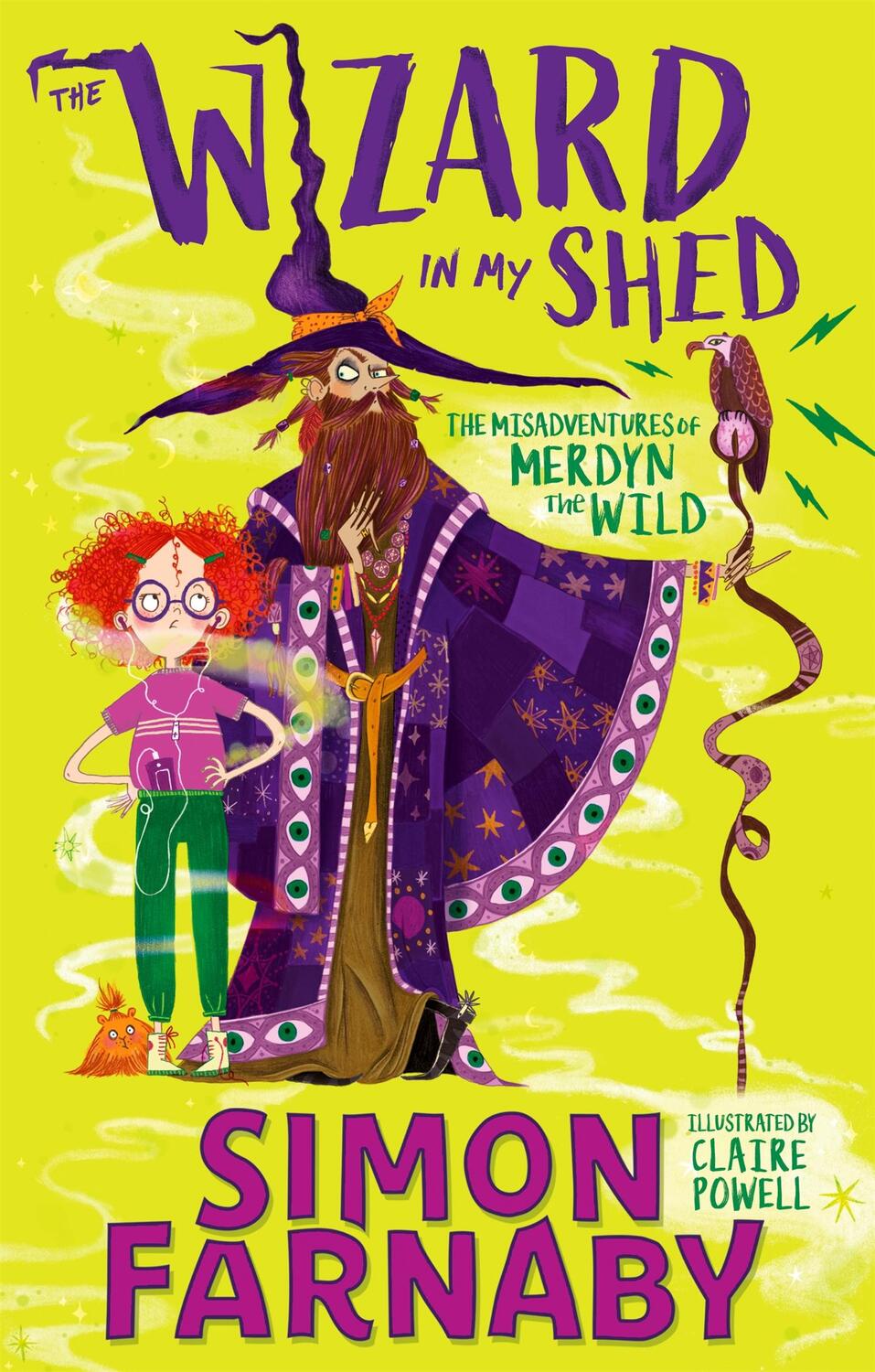 Cover: 9781444957617 | The Wizard In My Shed | The Misadventures of Merdyn the Wild | Farnaby