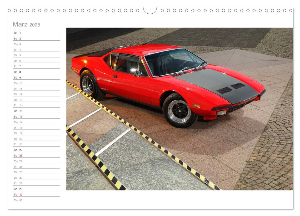 Bild: 9783435536948 | De Tomaso Pantera (Wandkalender 2025 DIN A3 quer), CALVENDO...