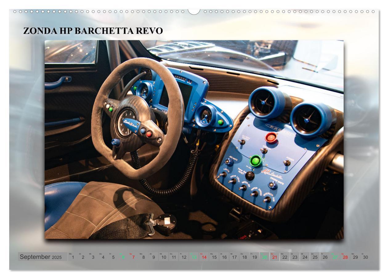 Bild: 9783383872488 | Pagani italienische Automobilkunst (Wandkalender 2025 DIN A2 quer),...