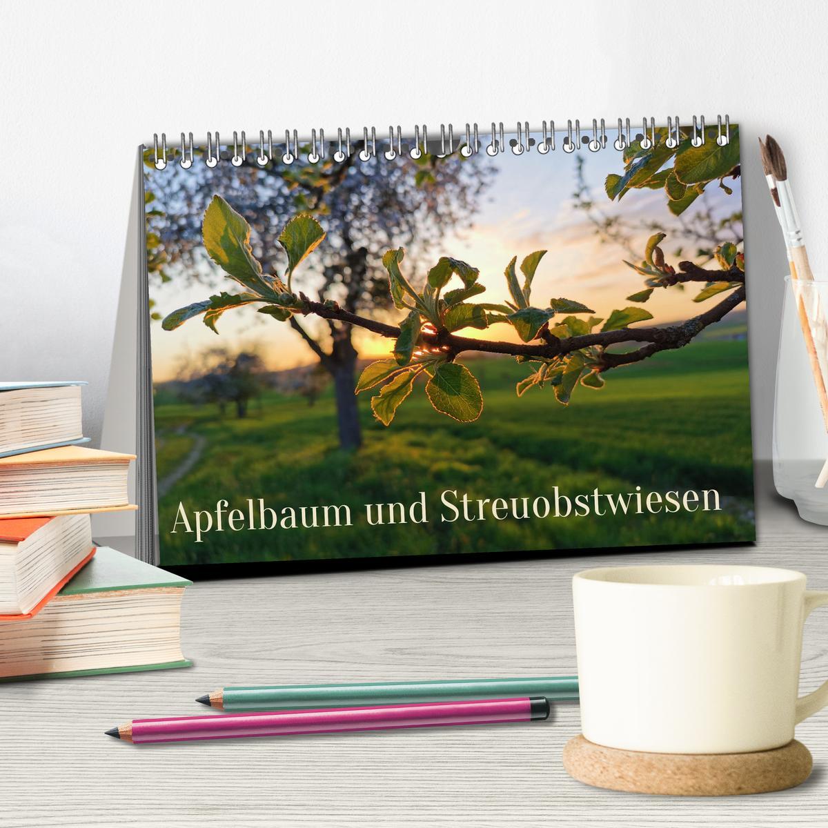 Bild: 9783435061631 | Apfelbaum und Streuobstwiesen (Tischkalender 2025 DIN A5 quer),...