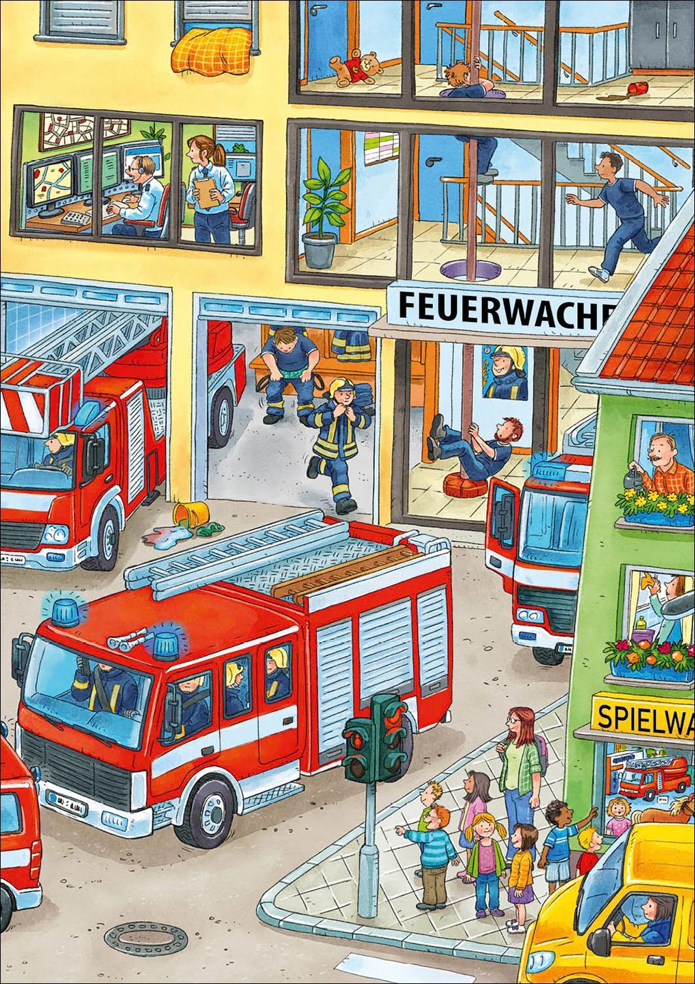 Bild: 9783743210714 | Wo ist das kleine Feuerwehrauto? | Buch | Loewe von Anfang an | 2021