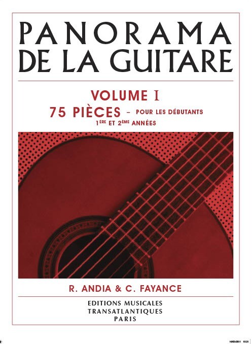 Cover: 9781785589133 | Panorama De La Guitare - Vol. 1 | RAFA L ANDIA | Buch + CD | Englisch