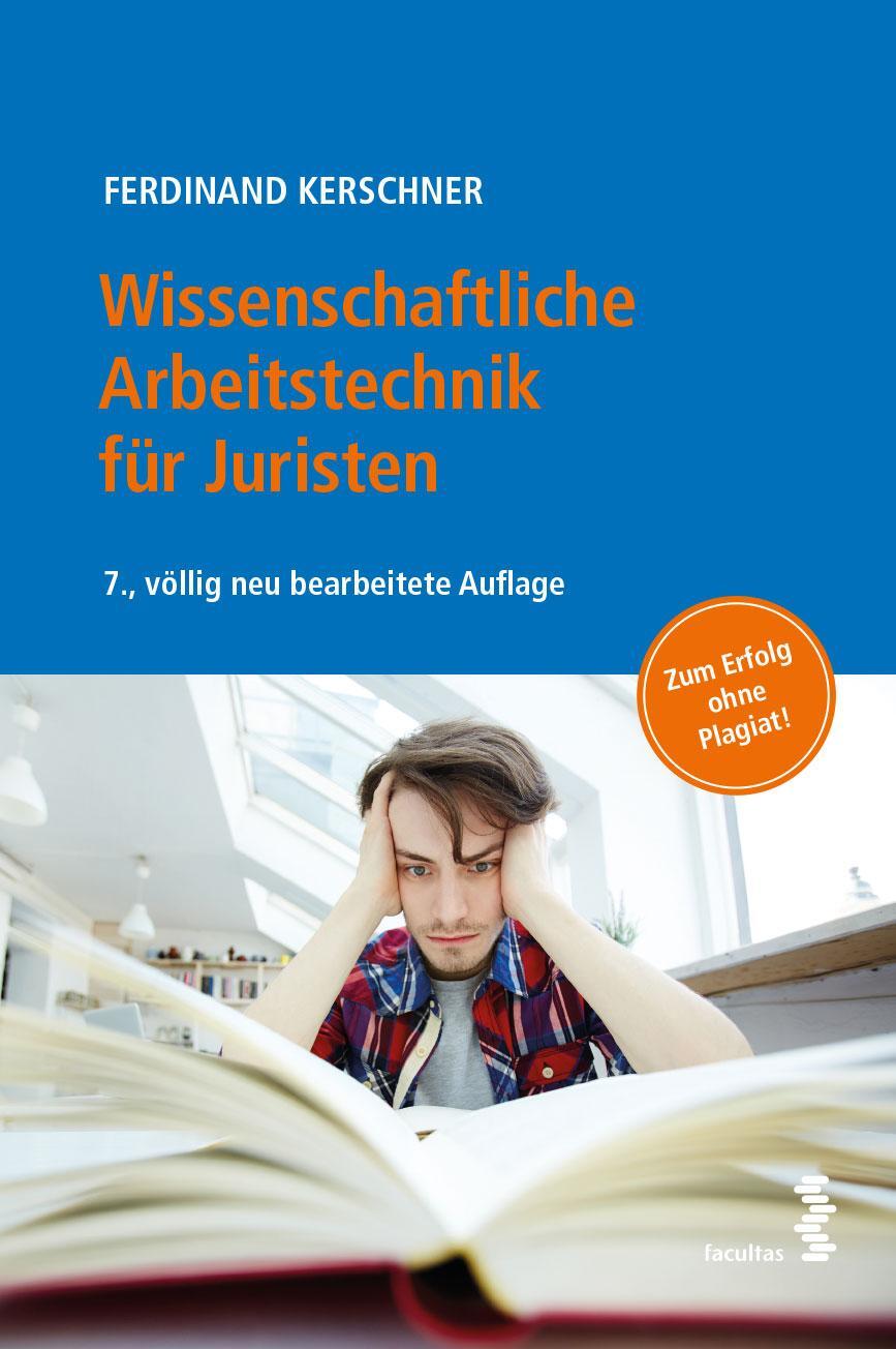 Cover: 9783708923161 | Wissenschaftliche Arbeitstechnik für Juristen | Ferdinand Kerschner