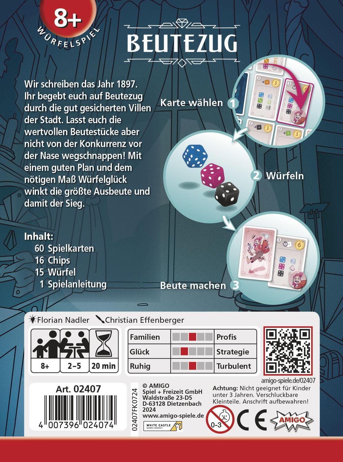 Bild: 4007396024074 | Beutezug | AMIGO - Kartenspiel | AMIGO Spiel Freizeit | Spiel | 02407