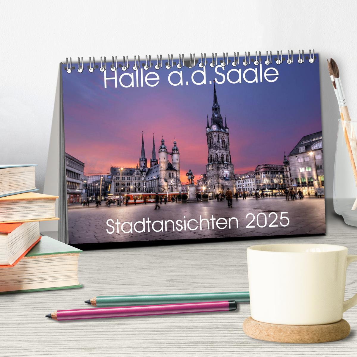 Bild: 9783435667956 | Halle an der Saale - Stadtansichten (Tischkalender 2025 DIN A5...