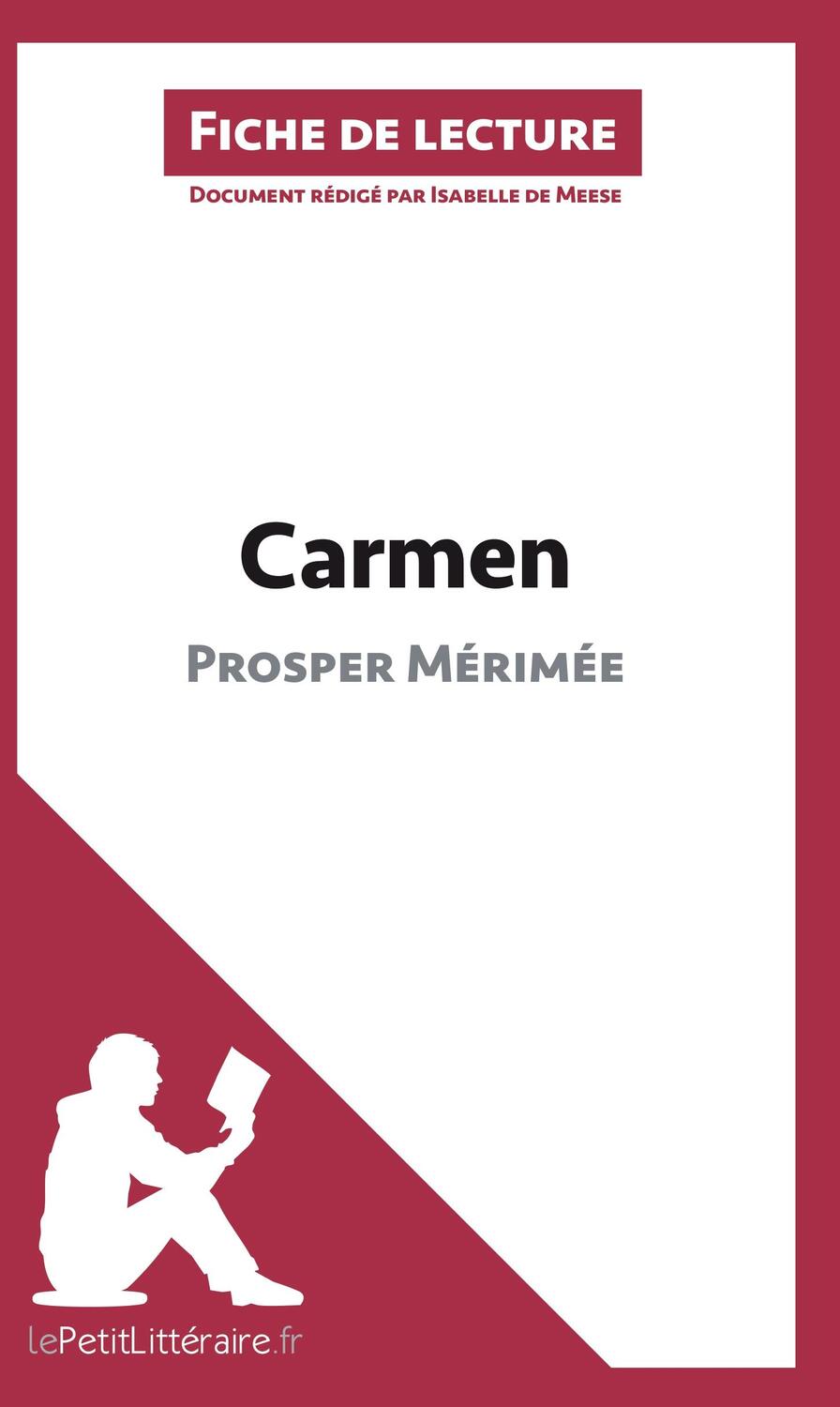 Cover: 9782806212610 | Carmen de Prosper Mérimée (Analyse de l'¿uvre) | Meese (u. a.) | Buch