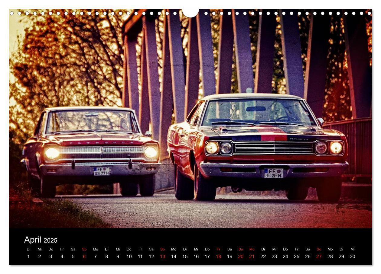 Bild: 9783435808403 | US-Muscle-Cars - Plymouth (Wandkalender 2025 DIN A3 quer), CALVENDO...