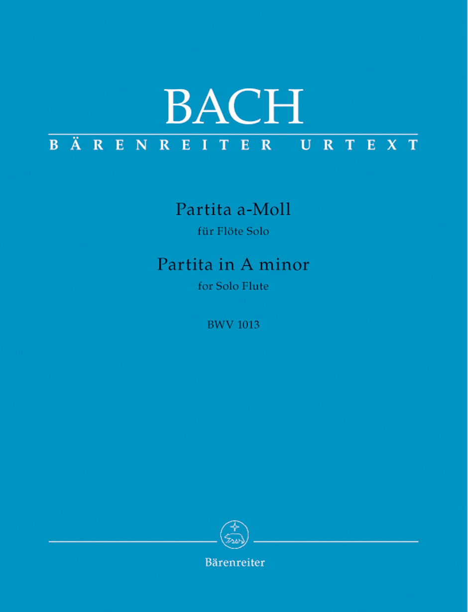 Cover: 9790006447985 | Partita In A Minor For Flute Solo BWV 1013 | Urtext | Bärenreiter