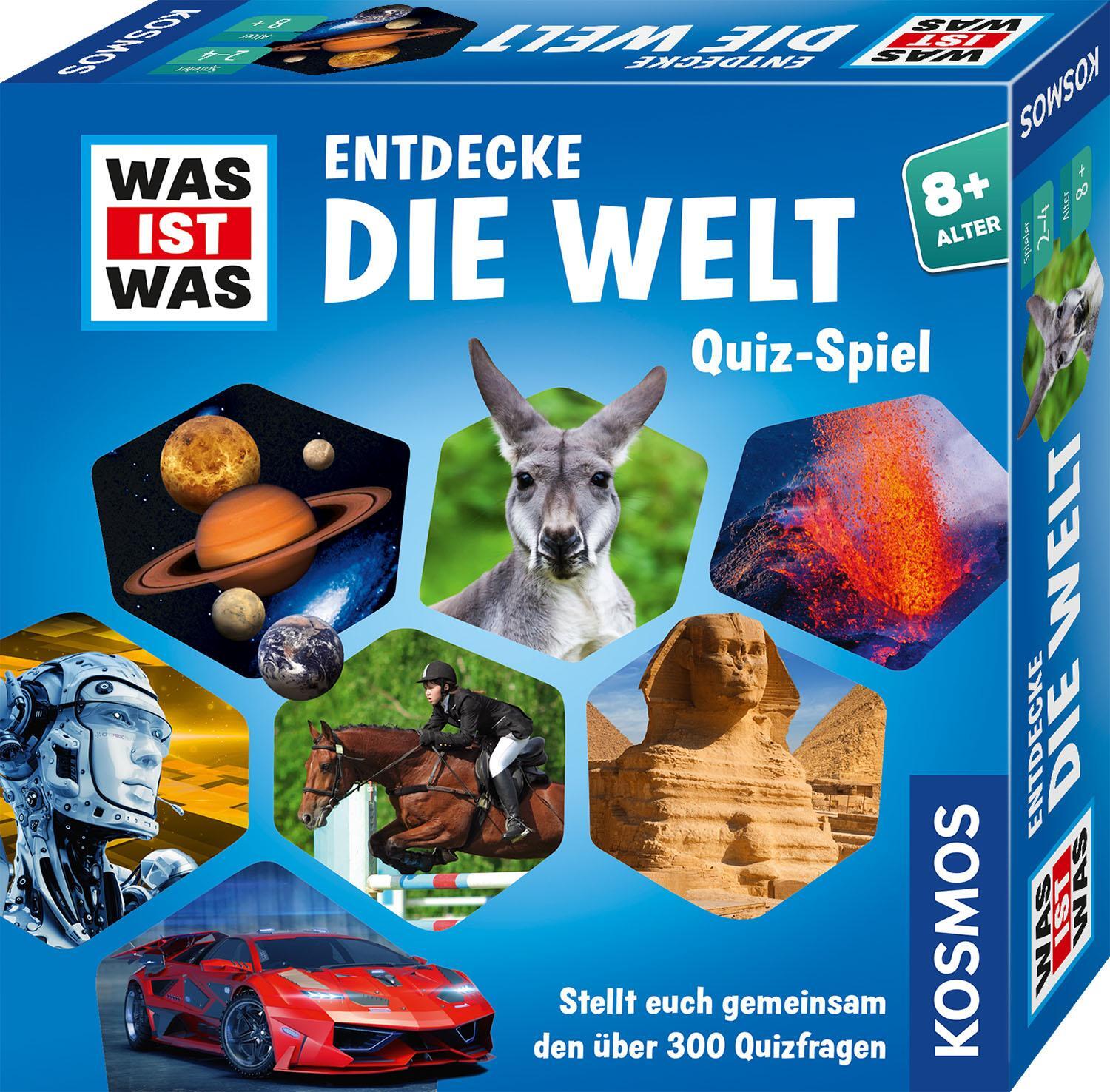 Cover: 4002051687748 | WAS IST WAS Entdecke die Welt | Spiel | Deutsch | 2021 | Kosmos