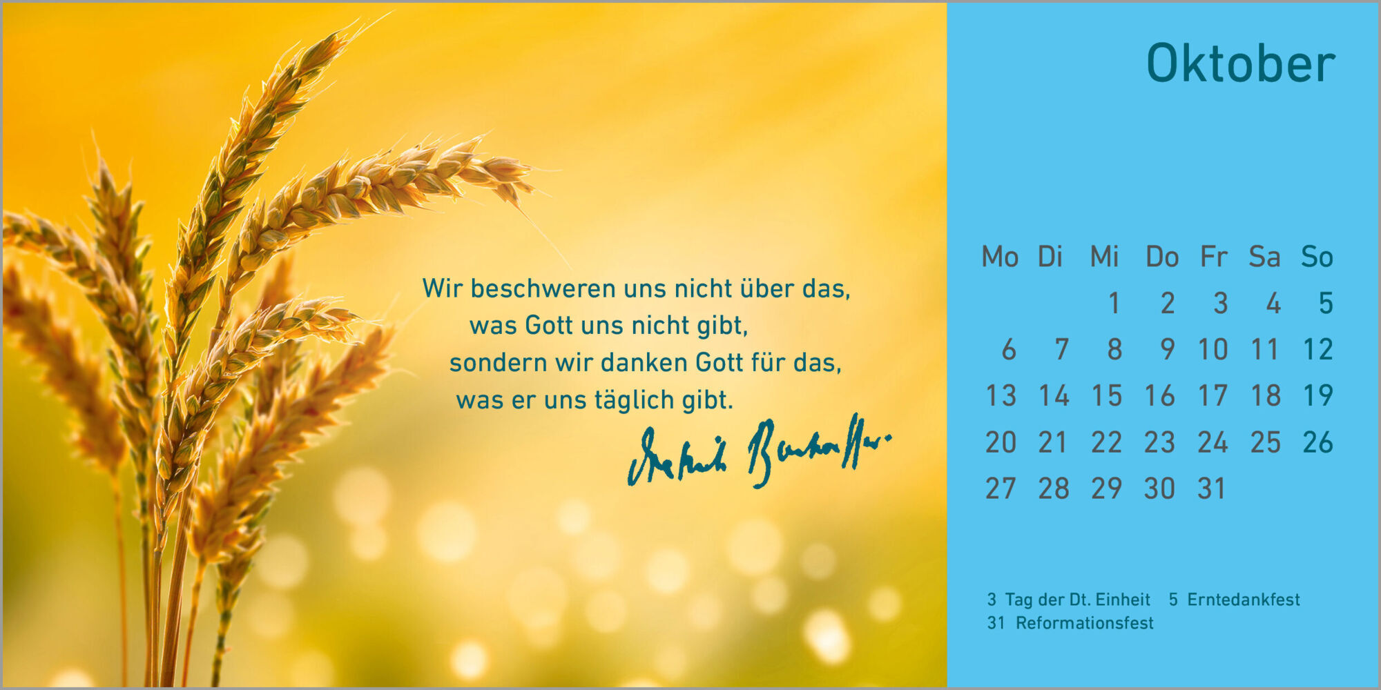 Bild: 9783579079288 | Jahres-Geleit 2025 | Dietrich Bonhoeffer | Kalender | 13 S. | Deutsch