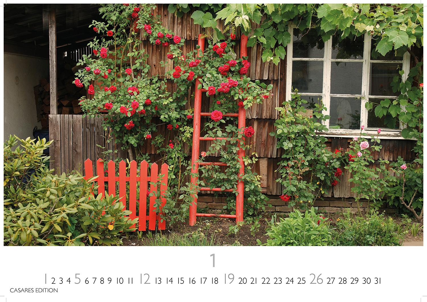 Bild: 9781835242254 | Gartenparadiese 2025 S 24x35cm | Kalender | 14 S. | Deutsch | 2025