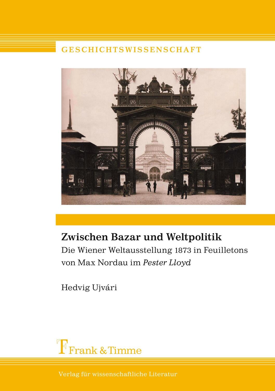 Cover: 9783865963369 | Zwischen Bazar und Weltpolitik | Hedvig Ujvári | Taschenbuch | Deutsch