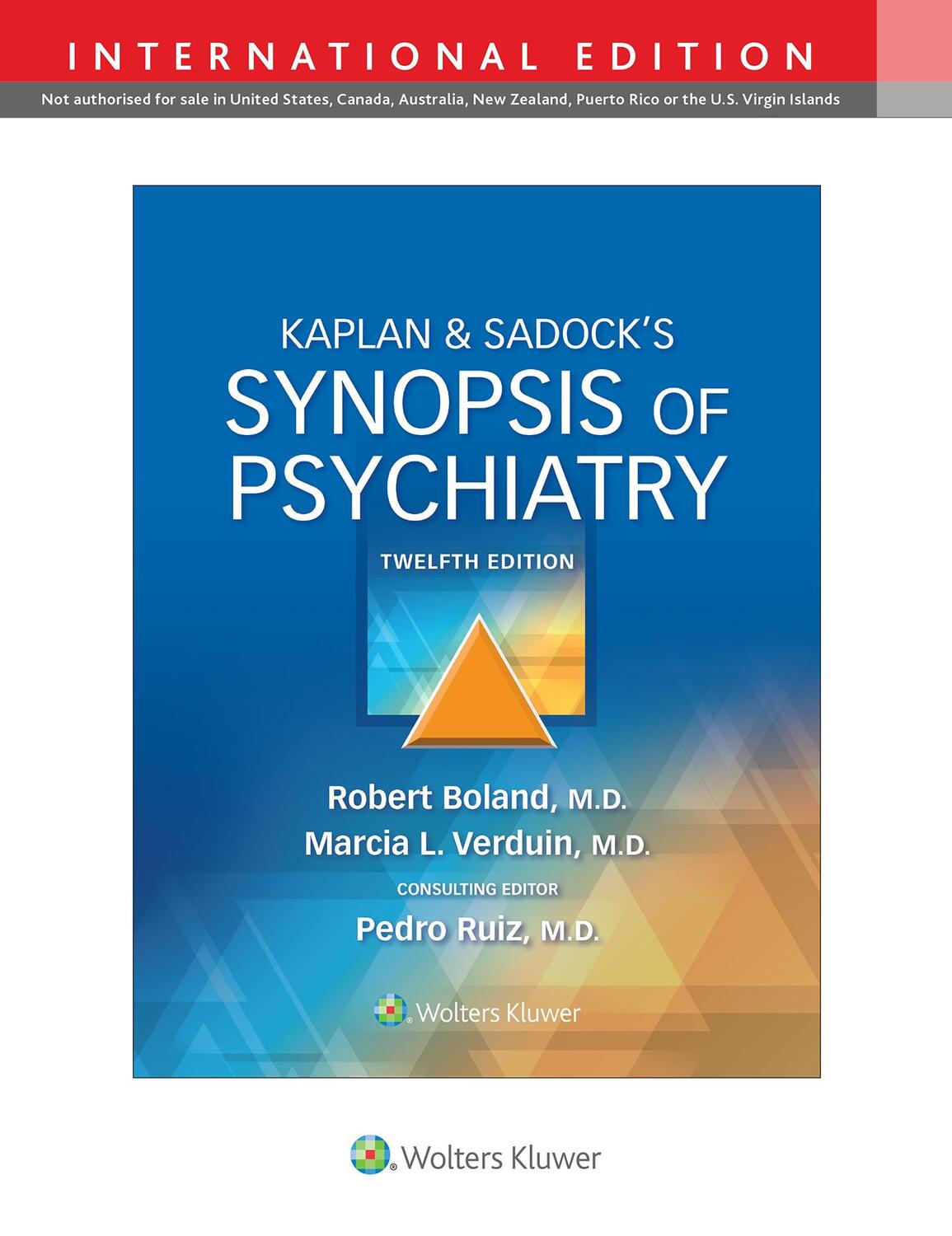 Cover: 9781975173128 | Kaplan & Sadock's Synopsis of Psychiatry | Robert Boland (u. a.)