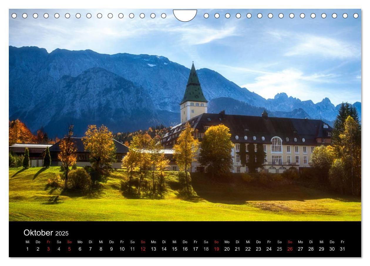 Bild: 9783435612178 | Bergblicke - Elmau (Wandkalender 2025 DIN A4 quer), CALVENDO...