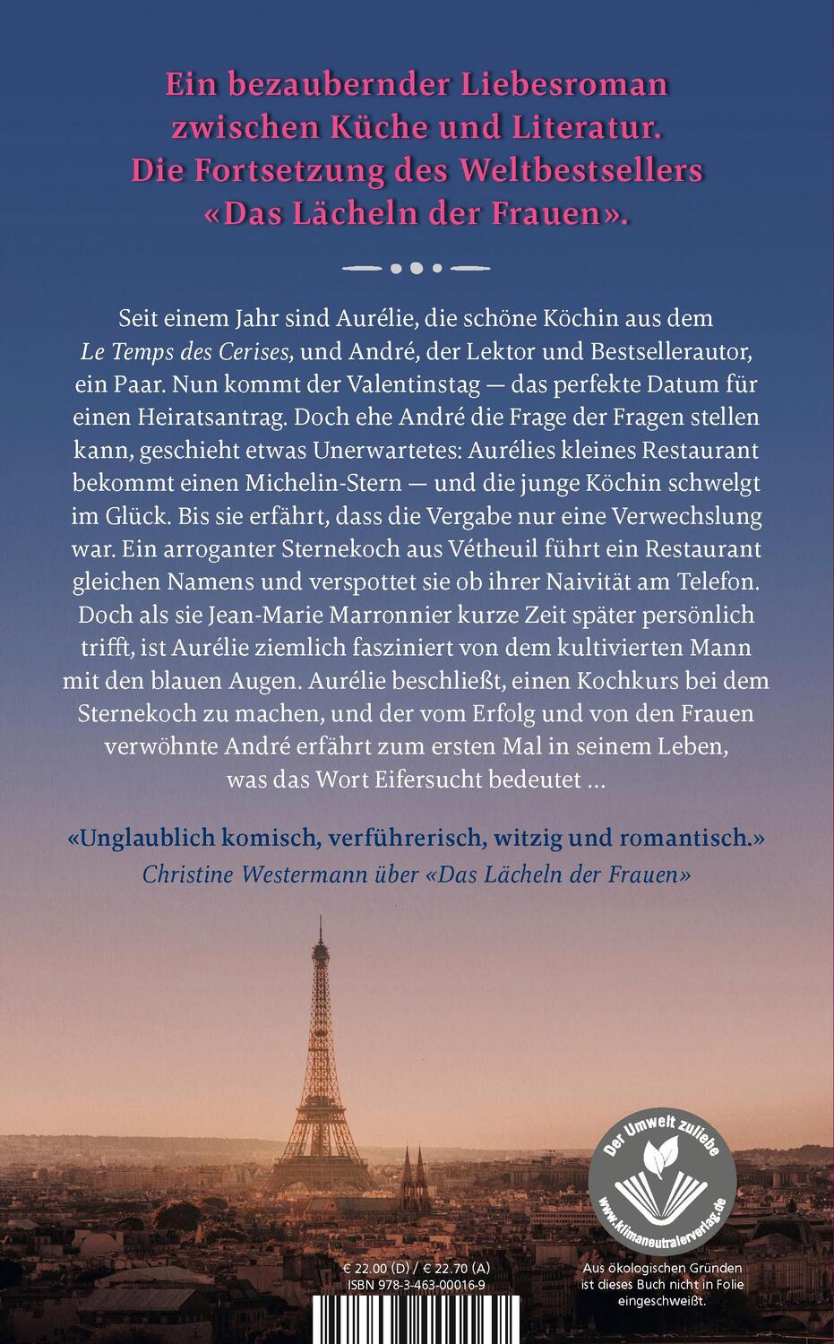 Rückseite: 9783463000169 | Die Zeit der Kirschen | Nicolas Barreau | Buch | 416 S. | Deutsch