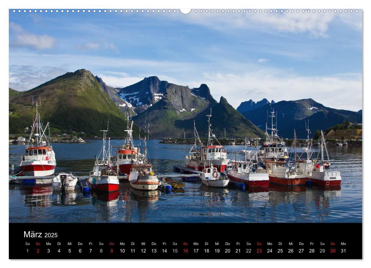 Bild: 9783435768486 | Norwegen - Faszination des Nordens (Wandkalender 2025 DIN A2 quer),...