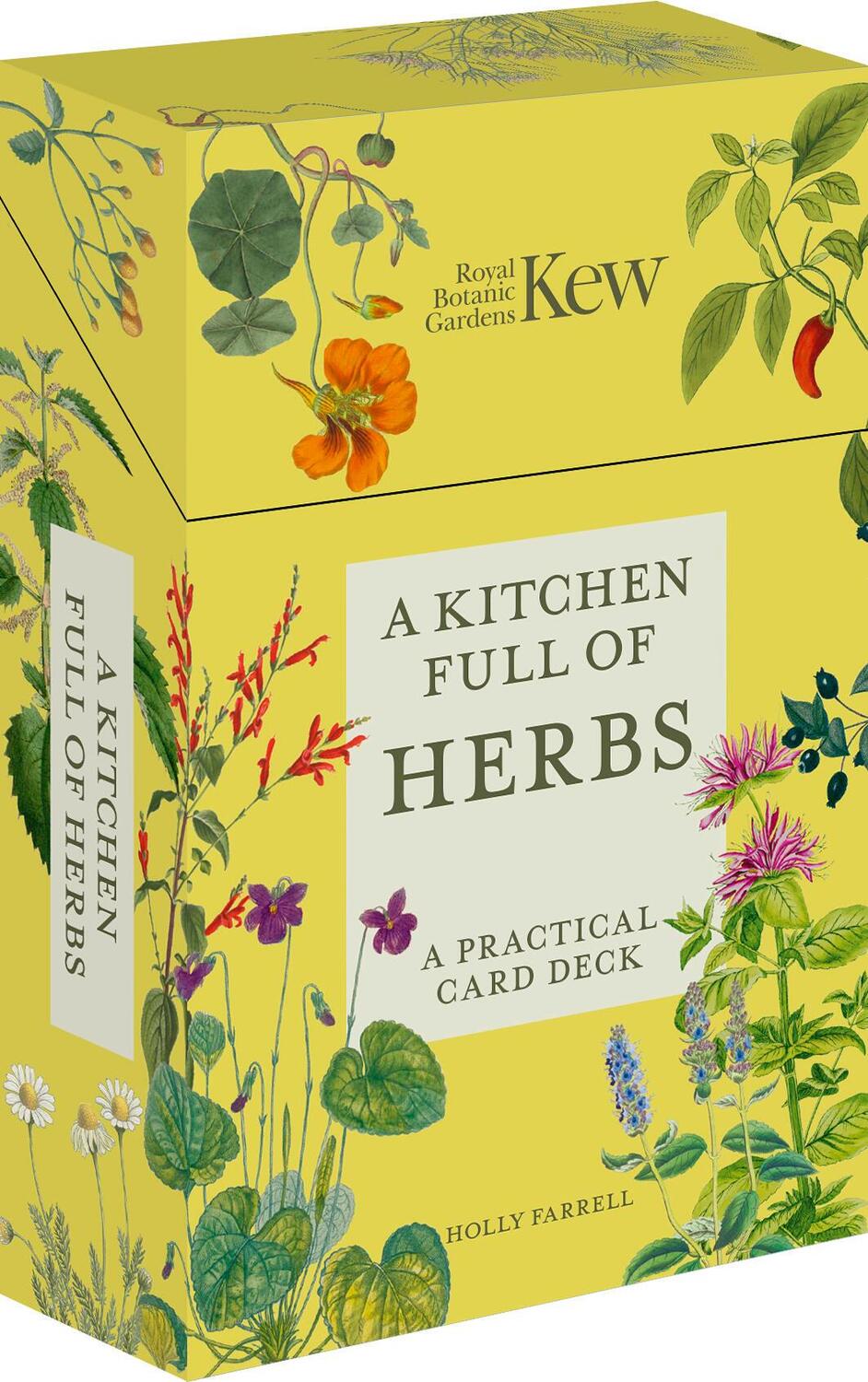 Cover: 9780711290372 | A Kitchen Full of Herbs | A Practical Card Deck | Holly Farrell | Box