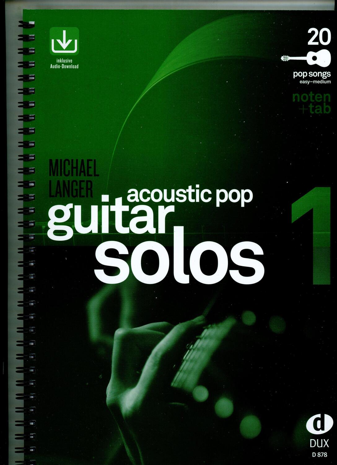 Cover: 9783868491876 | Acoustic Pop Guitar Solos 1 | Noten & TAB - easy/medium | Broschüre