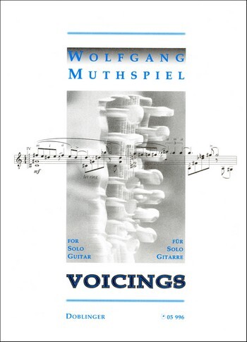 Cover: 9790012184454 | VOICINGS FUER GITARRE SOLO (1984) | Wolfgang Muthspiel