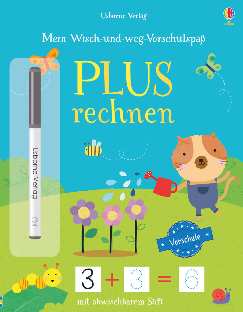 Cover: 9781789413533 | Mein Wisch-und-weg-Vorschulspaß: Plus rechnen | Jessica Greenwell