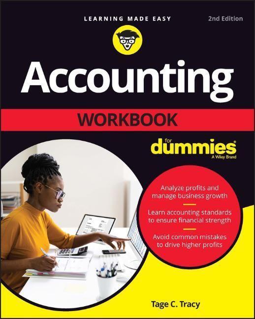 Cover: 9781119897637 | Accounting Workbook For Dummies | Tage C. Tracy | Taschenbuch | 384 S.