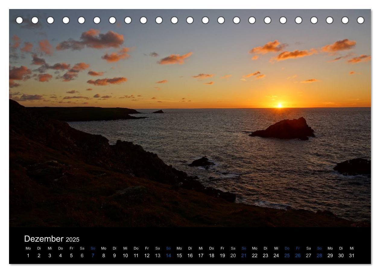 Bild: 9783435666744 | Anblicke und Ausblicke in Cornwall (Tischkalender 2025 DIN A5...