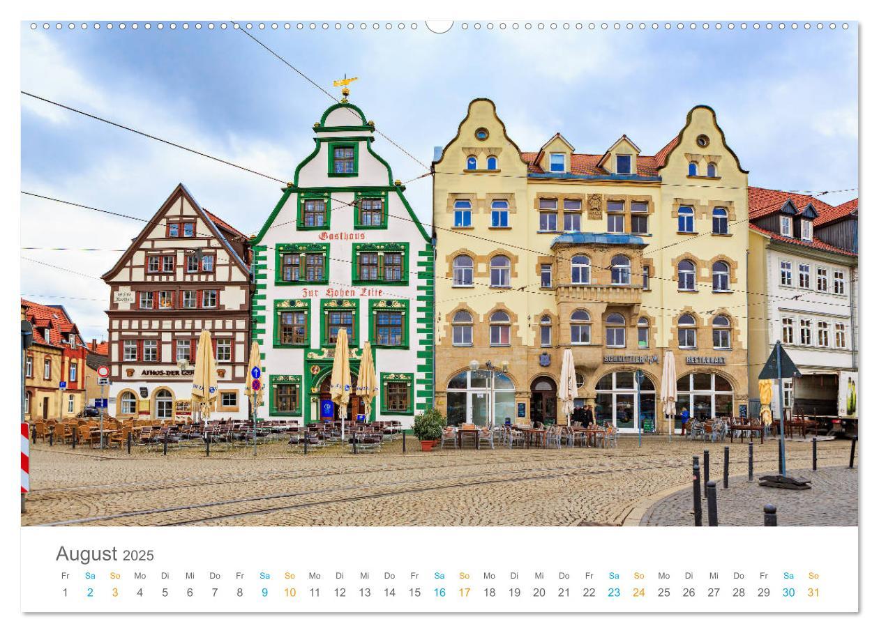 Bild: 9783435320707 | Erfurt - Stadt der Türme (Wandkalender 2025 DIN A2 quer), CALVENDO...