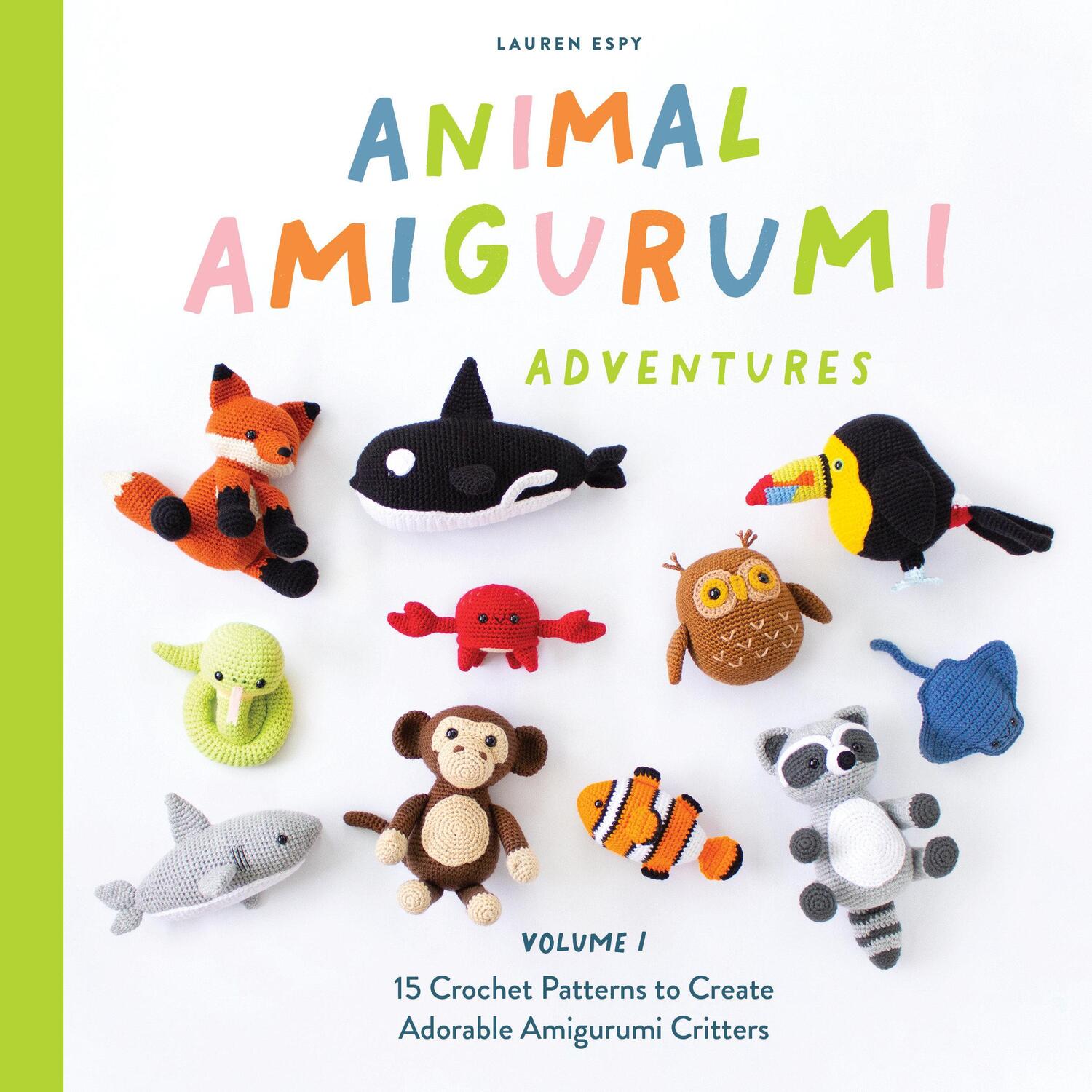 Cover: 9781950968602 | Animal Amigurumi Adventures Vol. 1: 15 Crochet Patterns to Create...