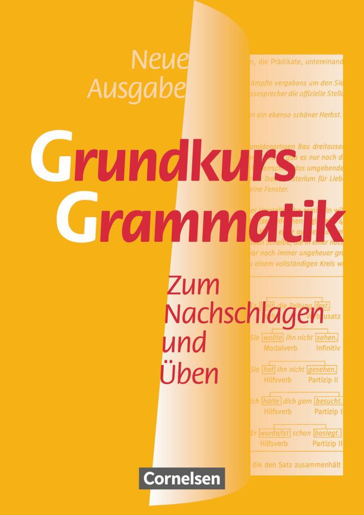Cover: 9783464618059 | Grundkurs Grammatik. Neue Ausgabe. Neue Rechtschreibung | Wietusch