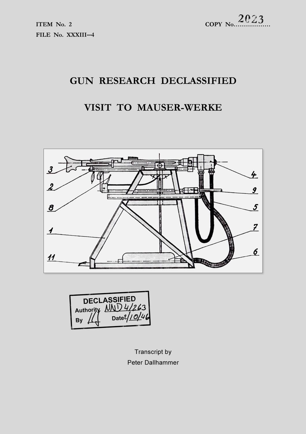 Cover: 9783751976930 | Gun Research Declassified | Visit to Mauser-Werke | Peter Dallhammer