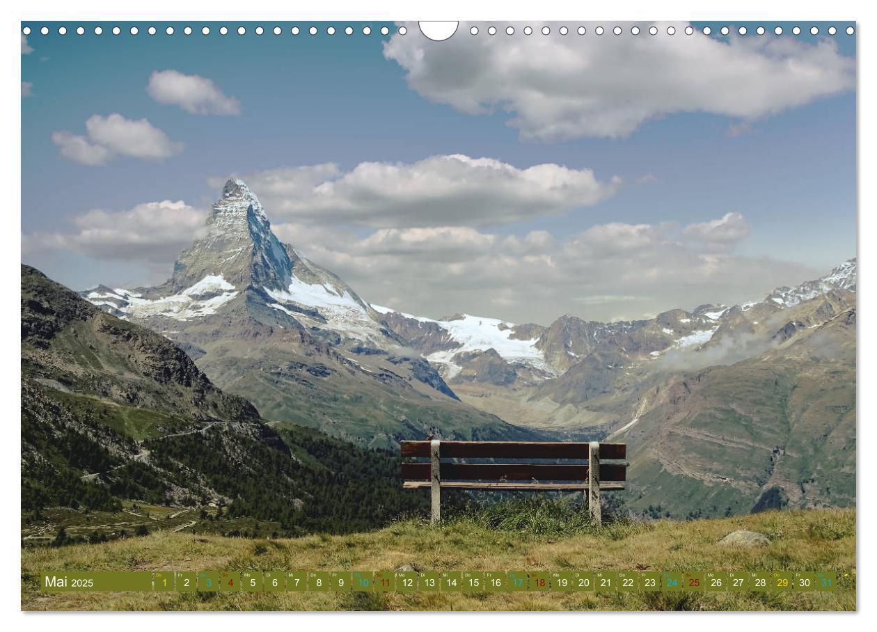 Bild: 9783383826337 | MATTERHORN Impressionen (Wandkalender 2025 DIN A3 quer), CALVENDO...