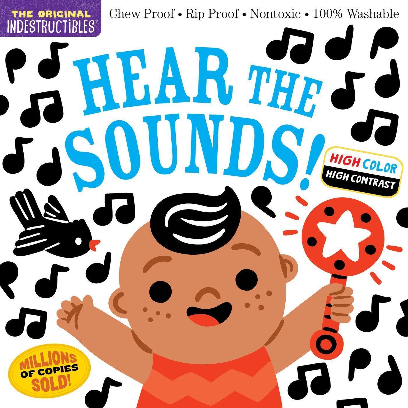 Cover: 9781523519477 | Indestructibles: Hear the Sounds (High Color High Contrast) | Pixton