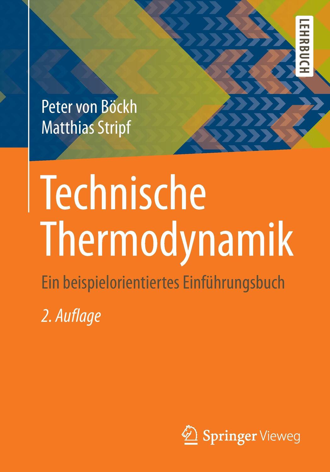 Cover: 9783662468890 | Technische Thermodynamik | Ein beispielorientiertes Einführungsbuch