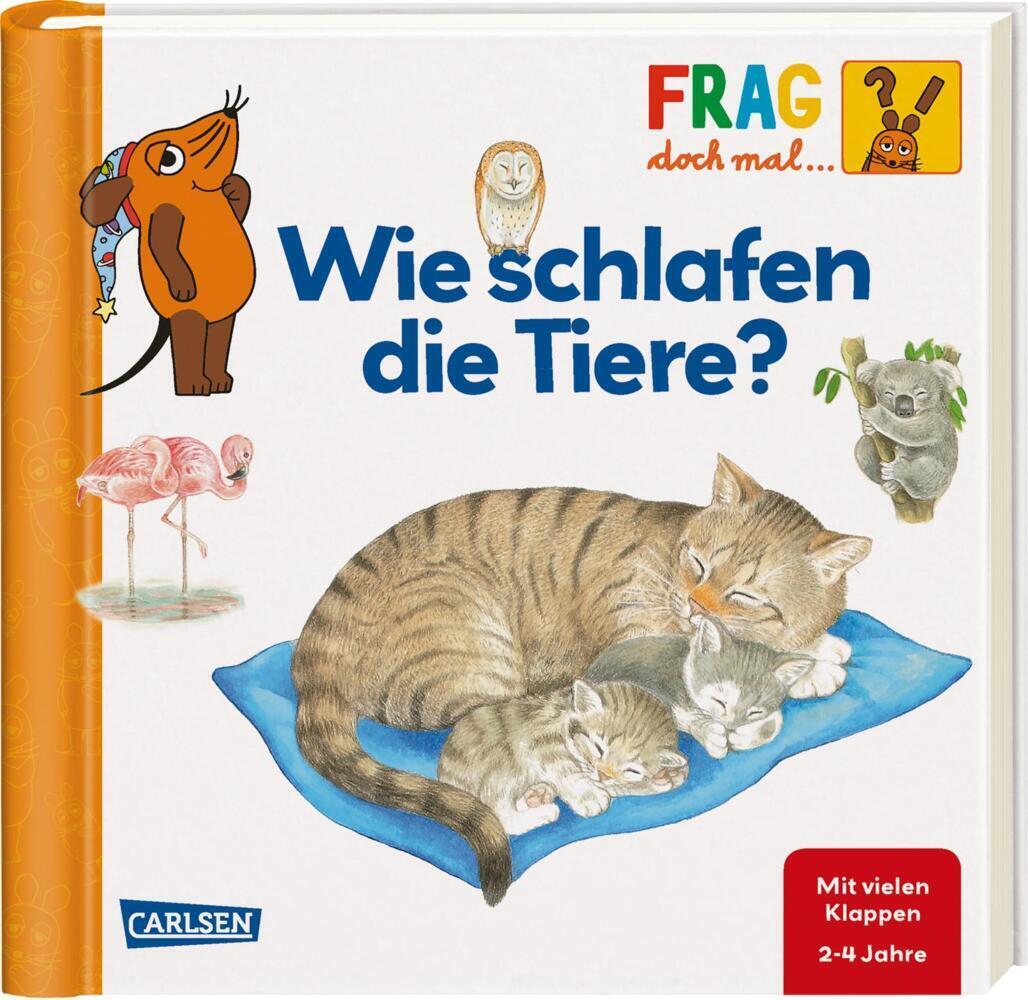 Cover: 9783551252371 | Frag doch mal ... die Maus: Wie schlafen die Tiere? | Petra Klose