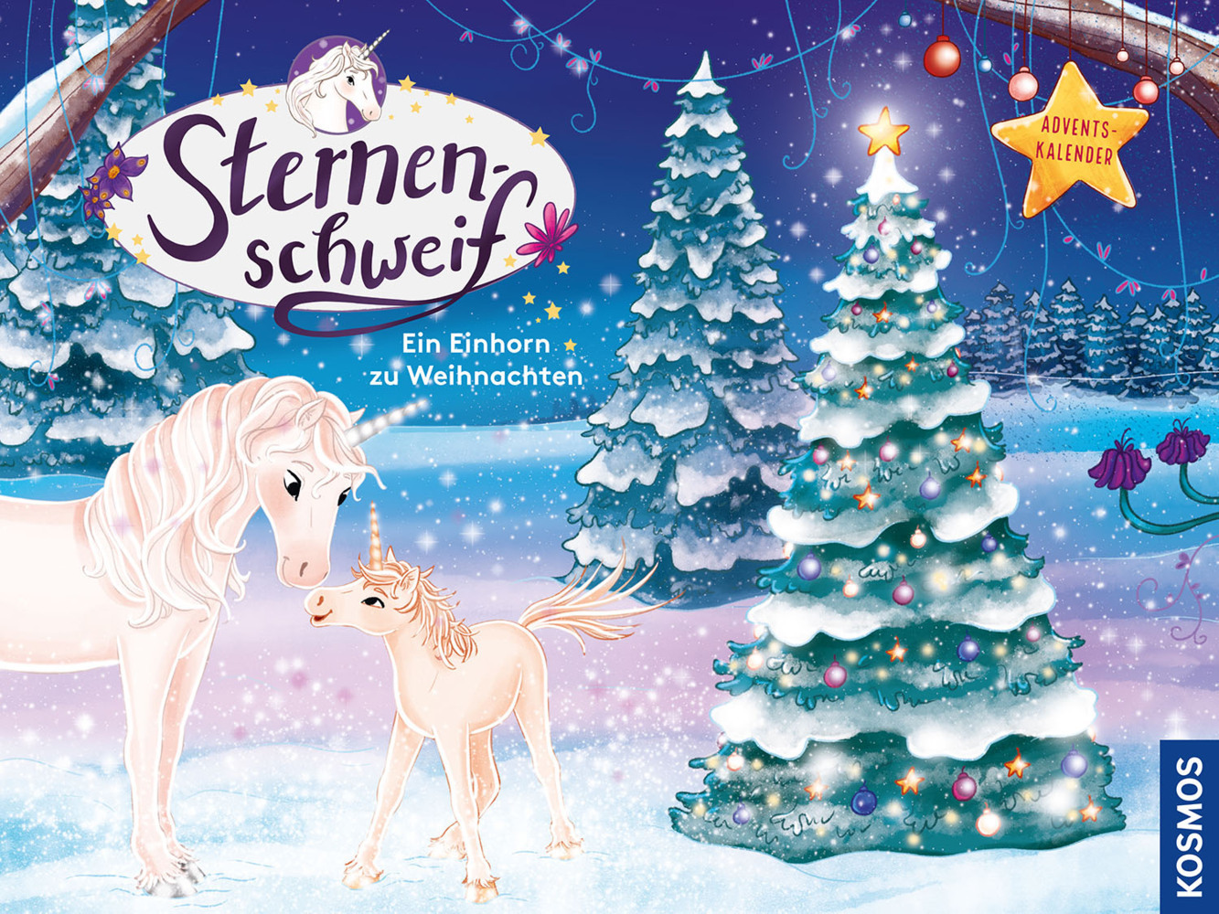 Cover: 9783440174074 | Sternenschweif Adventskalender, Ein Einhorn zu Weihnachten, | Chapman