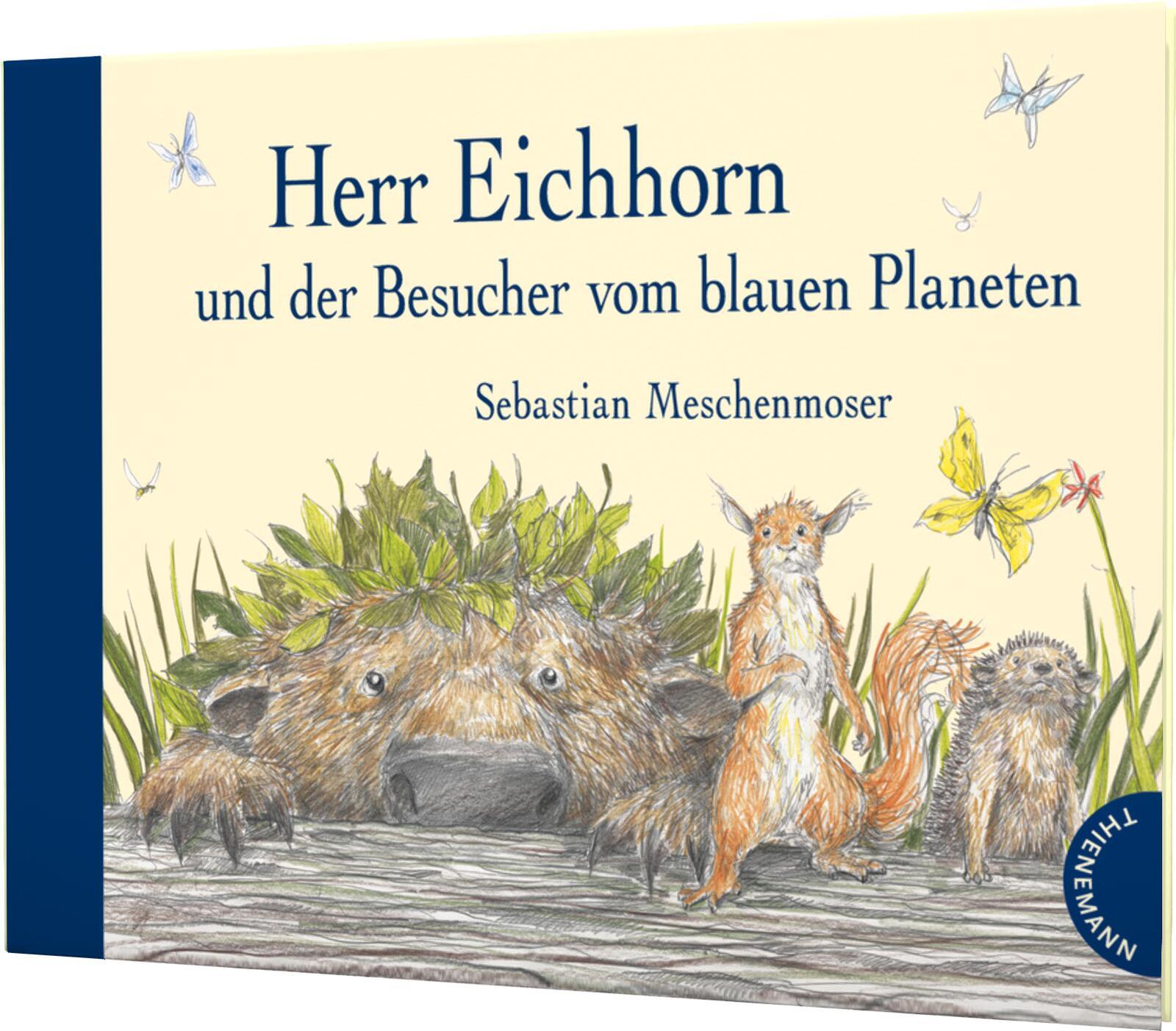 Cover: 9783522458719 | Herr Eichhorn und der Besucher vom blauen Planeten | Meschenmoser