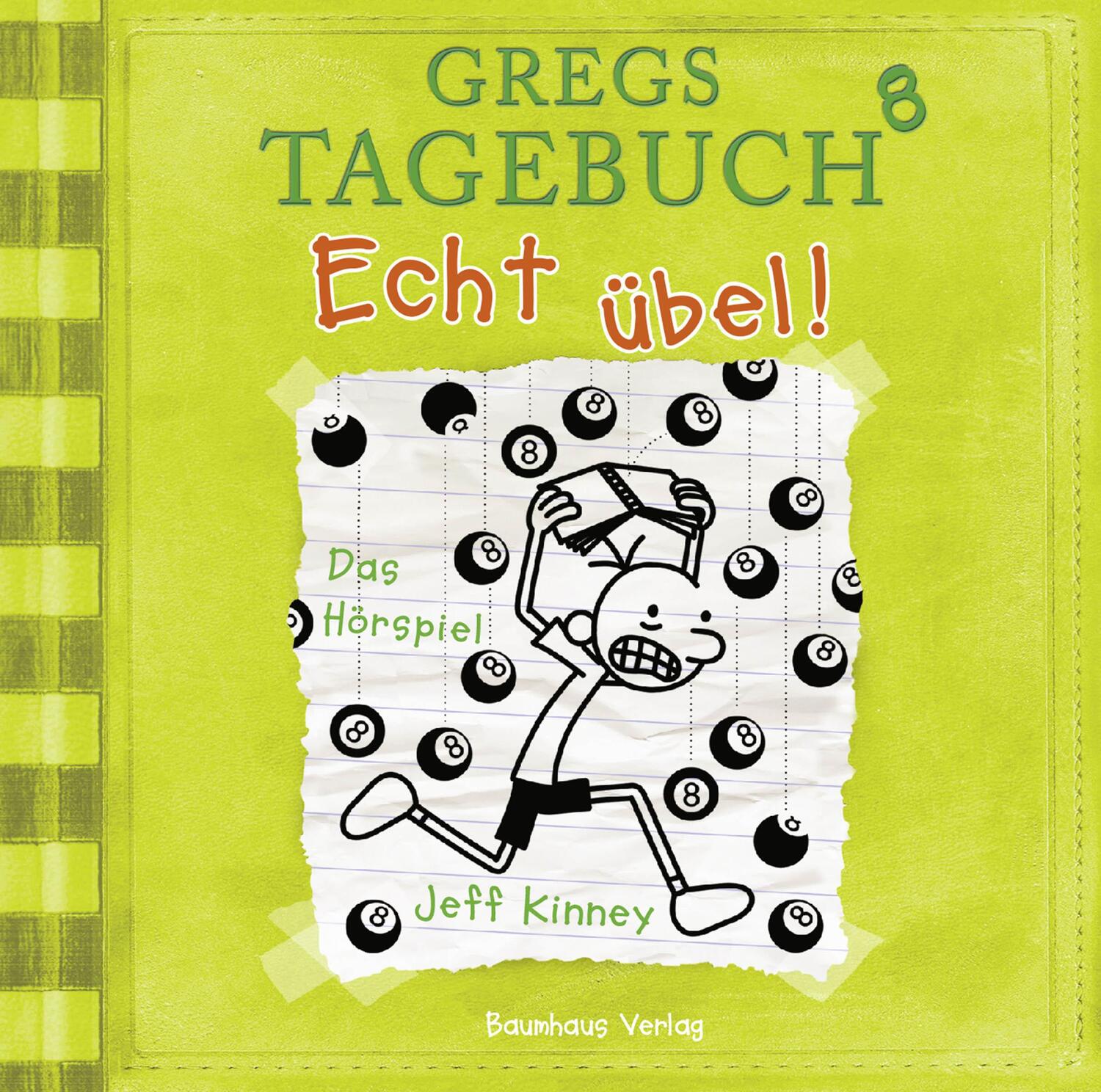Cover: 9783785756188 | Gregs Tagebuch 8 - Echt übel! | Jeff Kinney | Audio-CD | 67 Min.