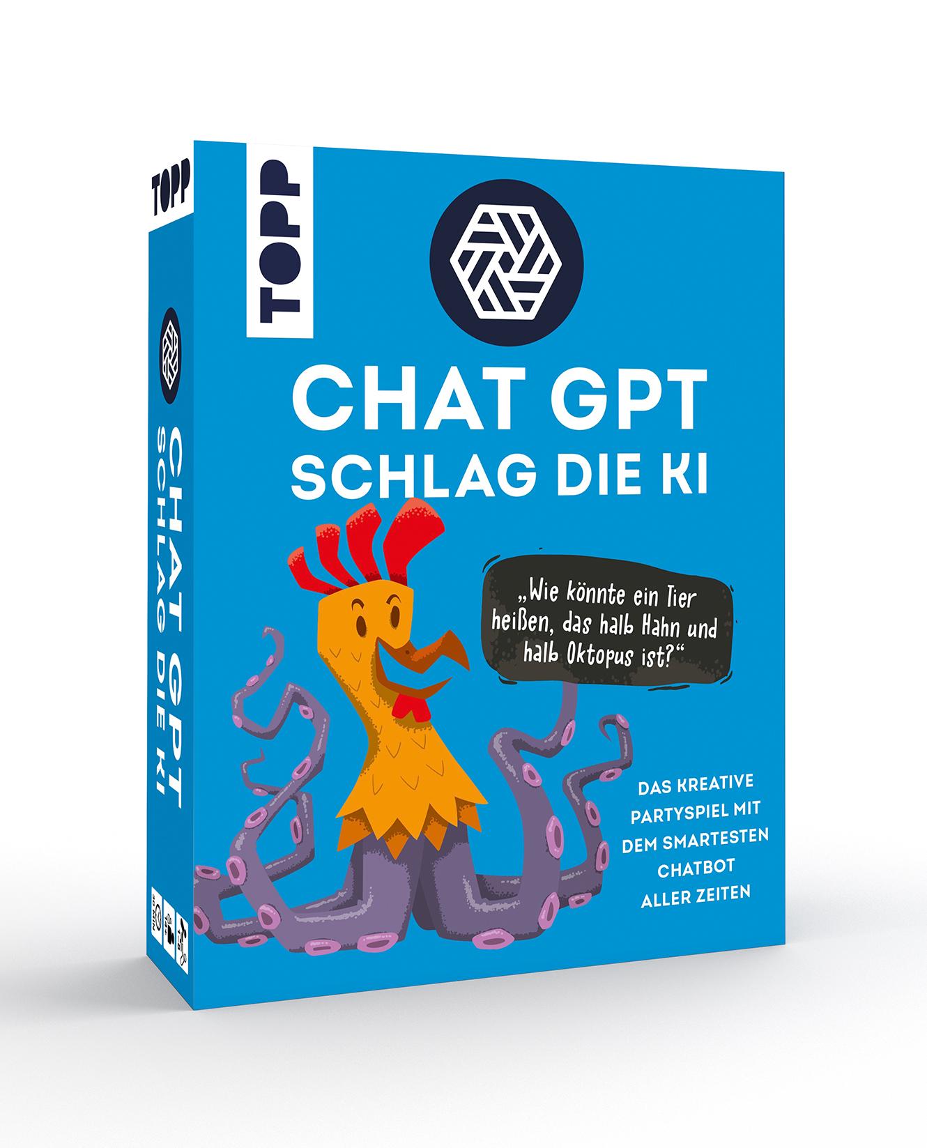 Cover: 4007742184834 | ChatGPT - Schlag die KI. Das kreative Partyspiel mit dem smartesten...