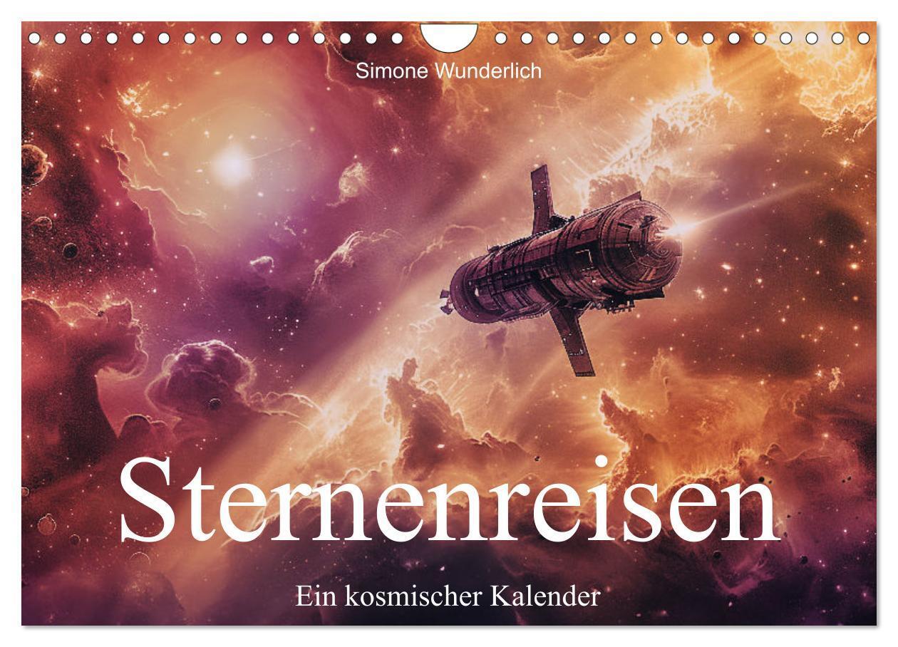 Cover: 9783383821011 | Sternenreisen - Ein kosmischer Kalender (Wandkalender 2025 DIN A4...