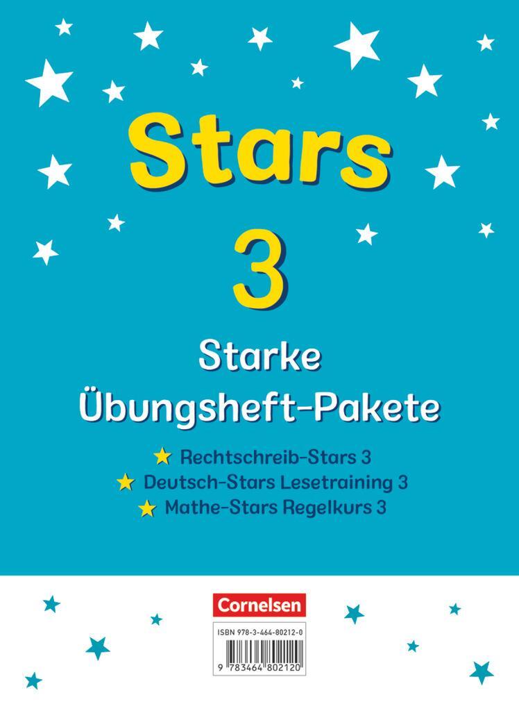 Cover: 9783464802120 | STARS - starke Übungshefte - 3. Schuljahr - Übungshefte im Paket...