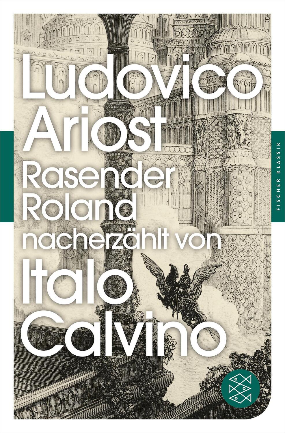 Cover: 9783596905478 | Rasender Roland | Nacherzählt von Italo CalvinoRoman | Ludovico Ariost